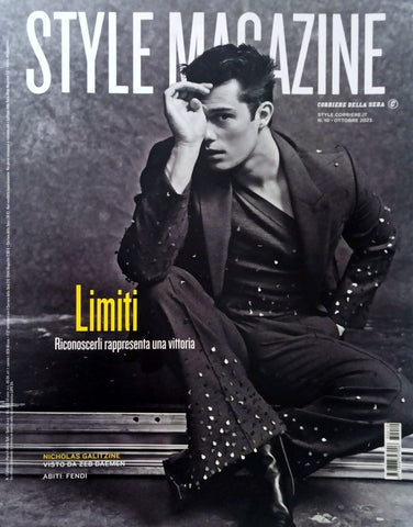 NICHOLAS GALITZINE Style Magazine Italia October 2023