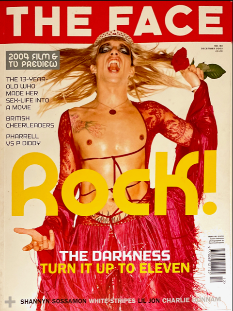 THE FACE Magazine December 2003 #83 DARKNESS Jacquetta Wheeler