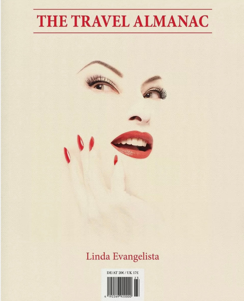 LINDA EVANGELISTA Chloe Sevigny THE TRAVEL ALMANAC Winter 2023 LIMITED EDITION COVER New