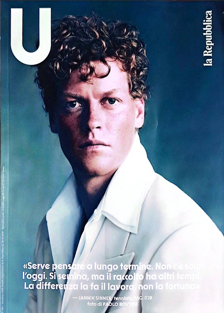 JANNIK SINNER by Paolo Roversi U La Repubblica Magazine ITALIA 11/2026 NEW