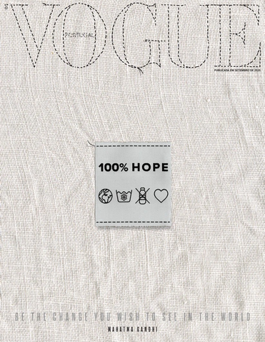 VOGUE Magazine Portugal September 2020 The Hope Issue 