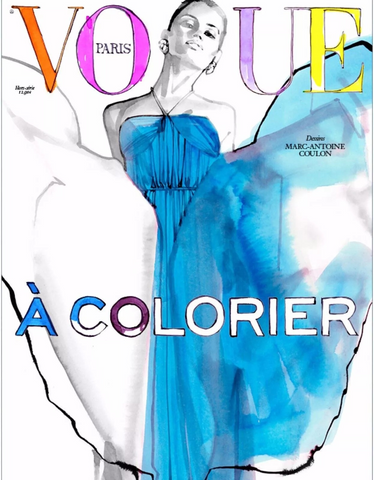 VOGUE A COLORIER Magazine PARIS #2 Marc-Antoine Coulon