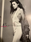 LINDA EVANGELISTA Yasmin Le Bon MARTINA GATES Christine Bolster VOGUE Germany Magazine 1985