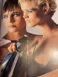 LINDA EVANGELISTA Yasmin Le Bon MARTINA GATES Christine Bolster VOGUE Germany Magazine 1985
