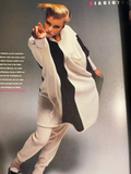 LINDA EVANGELISTA Yasmin Le Bon MARTINA GATES Christine Bolster VOGUE Germany Magazine 1985