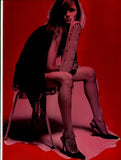 VOGUE Magazine Italia February 1997 KAREN ELSON Valeria Mazza KATE MOSS - magazinecult