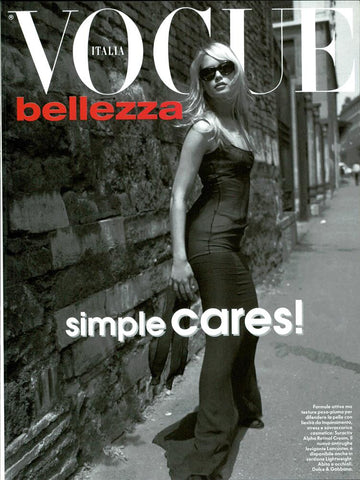 VOGUE Magazine Italia February 1997 KAREN ELSON Valeria Mazza KATE MOS