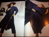 VOGUE Magazine Italia July 1981 DAWN GALLAGHER Andie MacDowell PETER LINDBERGH