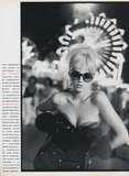 VOGUE Magazine Italia October 1989 CHRISTY TURLINGTON Linda Evangelista ISABELLA ROSSELLINI