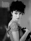VOGUE Magazine Italia March 1988 STEEVIE VAN DER VEEN Karen Mulder SPECIALE #22