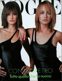 VOGUE Magazine Italia March 1995 AMBER VALLETTA Trish Goff MONICA BELLUCCI Bruni