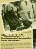 VOGUE Magazine Italia October 1978 BEVERLY FARNWORTH Patti Hansen RENE RUSSO Rosie Vela