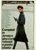 VOGUE Magazine Italia October 1978 BEVERLY FARNWORTH Patti Hansen RENE RUSSO Rosie Vela