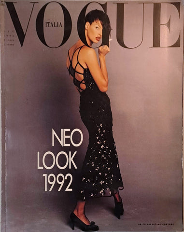 LINDA EVANGELISTA VOGUE Magazine Italia September 1992