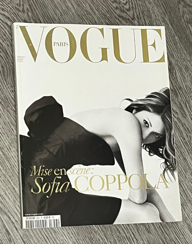 VOGUE Magazine Paris December 2004 Guest Editor SOFIA COPPOLA