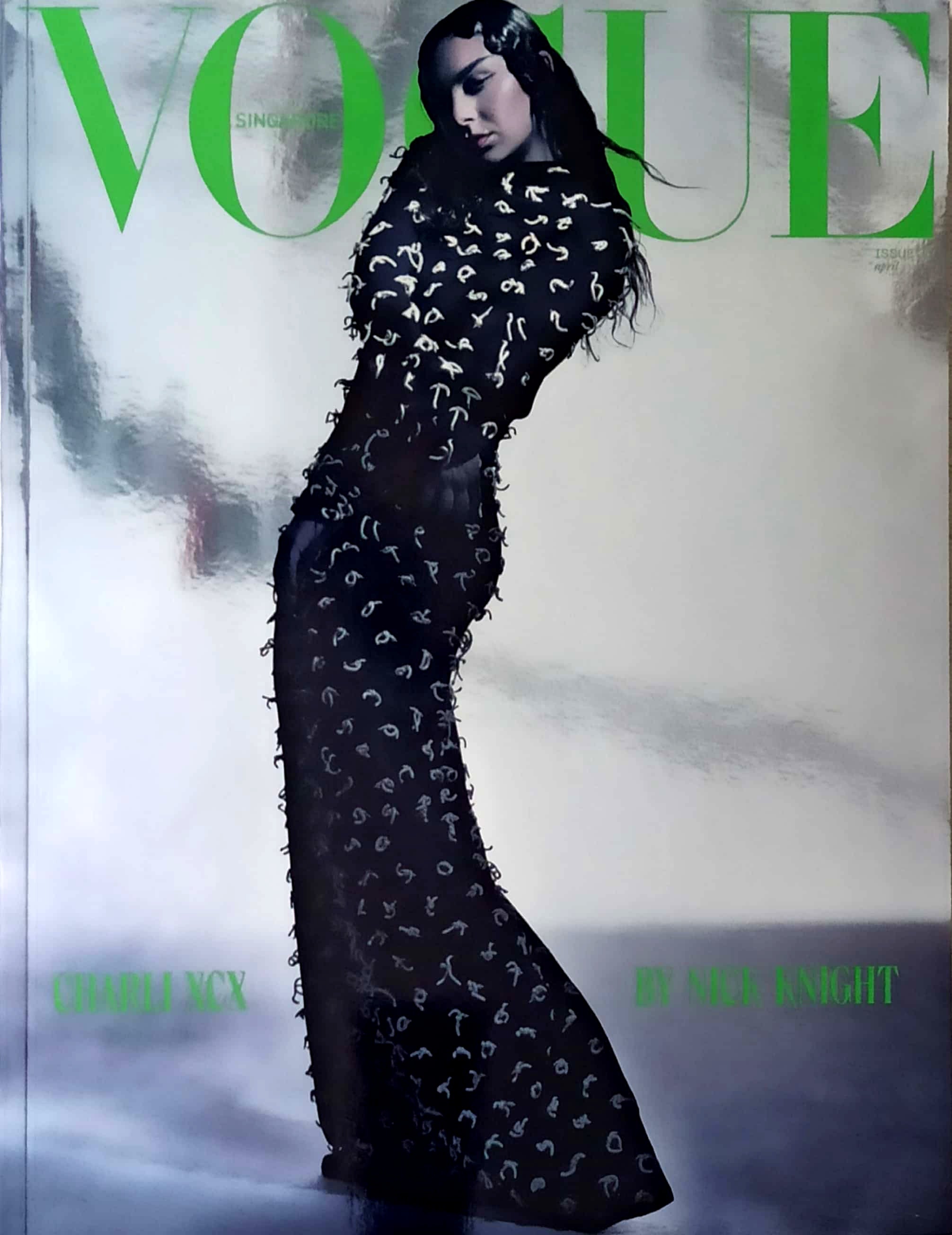 VOGUE Singapore Magazine April 2024 CHARLI XCX by NICK KNIGHT Limited