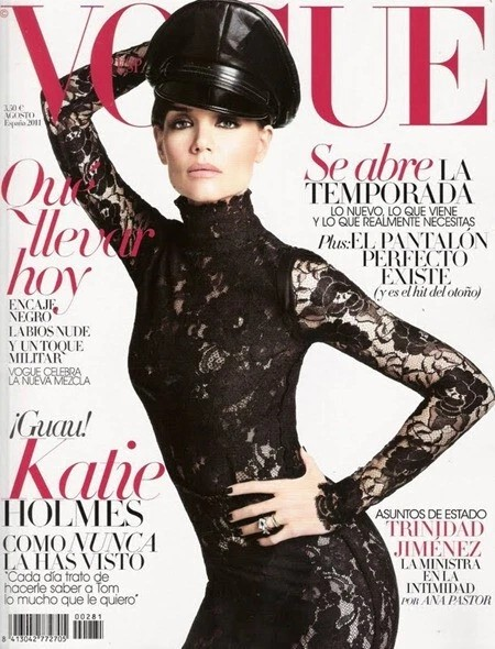VOGUE Magazine Spain August 2011 KATIE HOLMES