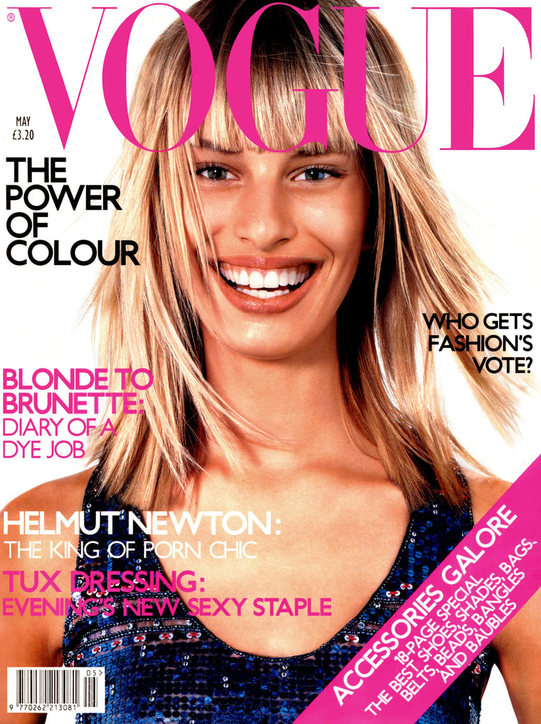 VOGUE Magazine UK May 2001 KAROLINA KURKOVA