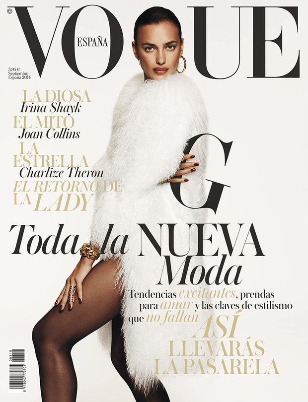 VOGUE Magazine Spain September 2014 IRINA SHAYK Joan Smalls OLIVIA PALERMO Nadja Bender