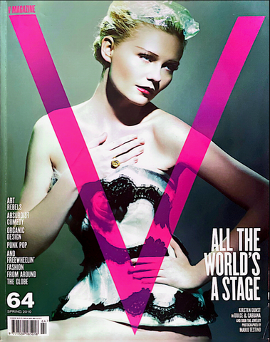 V Magazine #64 Spring 2010 KIRSTEN DUNST Raquel Zimmermann DARIA WERBOWY Carolyn Murphy