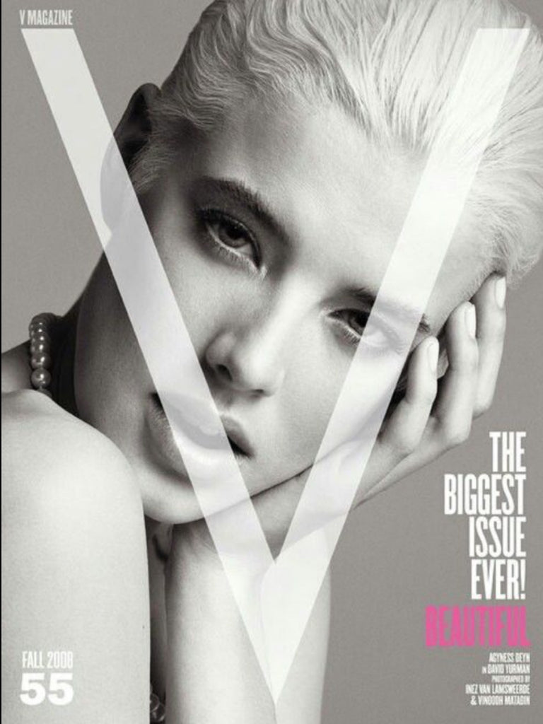 V Magazine #55 Fall 2008 AGYNESS DEYN Heidi Mount LARA STONE Natasha Poly TYRA BANKS