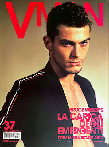 V MAN Magazine BRUCE WEBER 2017 JACOB HANKIN Lucky Blue Smith JORDAN BARRETT
