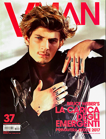V MAN Magazine BRUCE WEBER 2017 JAKE LAHRMAN Lucky Blue Smith SIMON NESSMAN