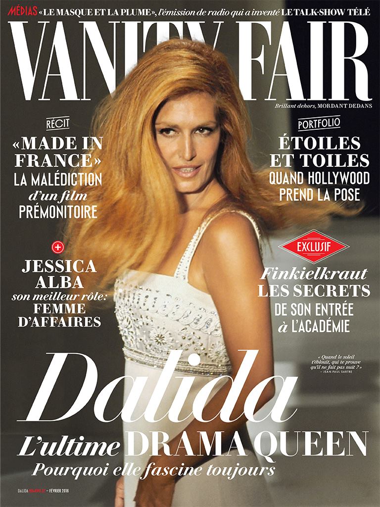 Vanity Fair Magazine France February 2016 DALIDA Jessica Alba TERENCE TRENT D'ARBY