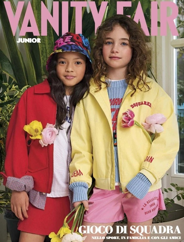 VANITY FAIR JUNIOR KIDS Junior Bambini Children Enfant Ninos Fashion Magazine April 2026 - magazinecult
