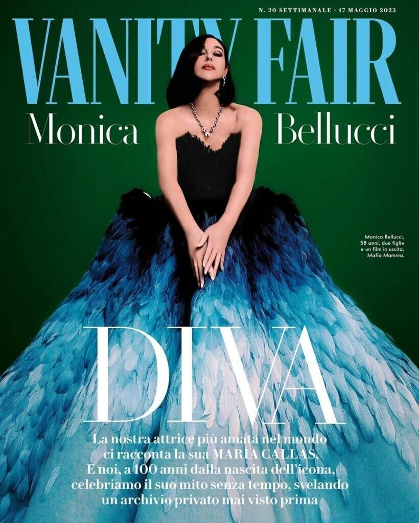 MONICA BELLUCCI VANITY FAIR Magazine Italia May 2023 NEW Sealed