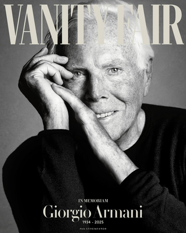 GIORGIO ARMANI Vanity Fair Italia Magazine September 2025 Brand New SEALED