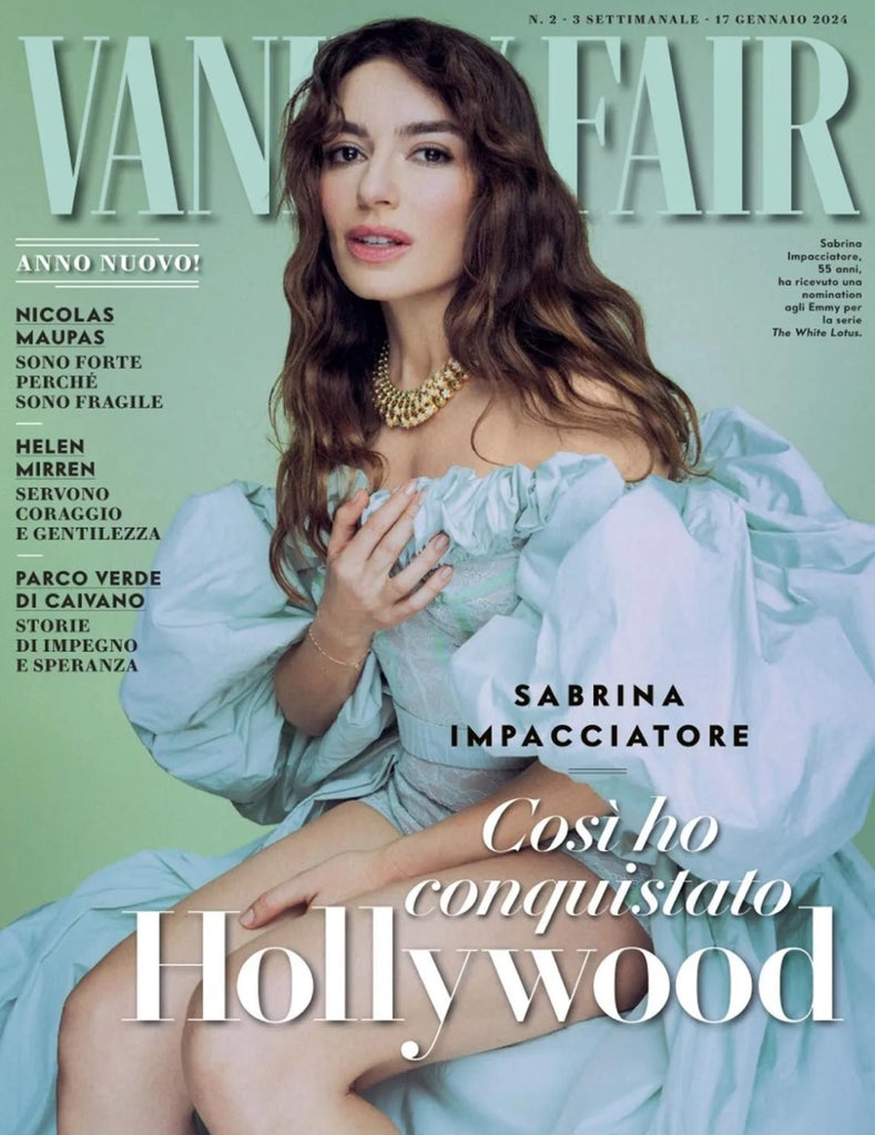 VANITY FAIR Magazine Italia January 2024 SABRINA IMPACCIATORE New