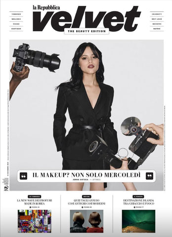 VELVET Magazine November 2025 JENNA ORTEGA Newspaper Format NEW