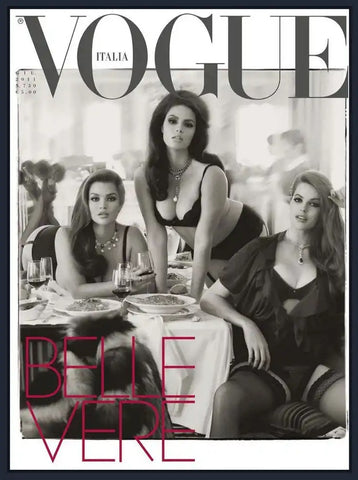 VOGUE Italia Magazine June 2011 TARA LYNN Candice Huffine BELLE VERE Alexa Chung