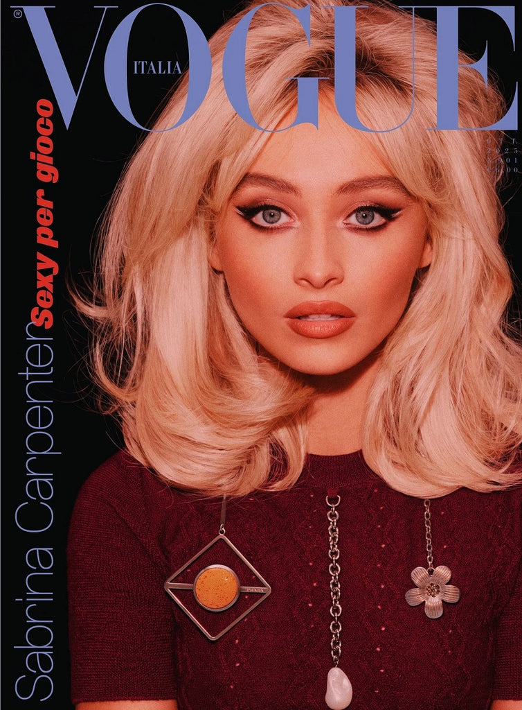 VOGUE Magazine ITALIA October 2025 SABRINA CARPENTER by Steven Meisel * BRAND NEW