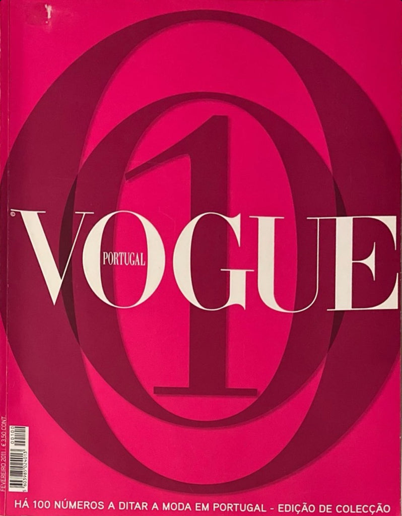 VOGUE PORTUGAL Magazine 100th Edition February 2011 Cover