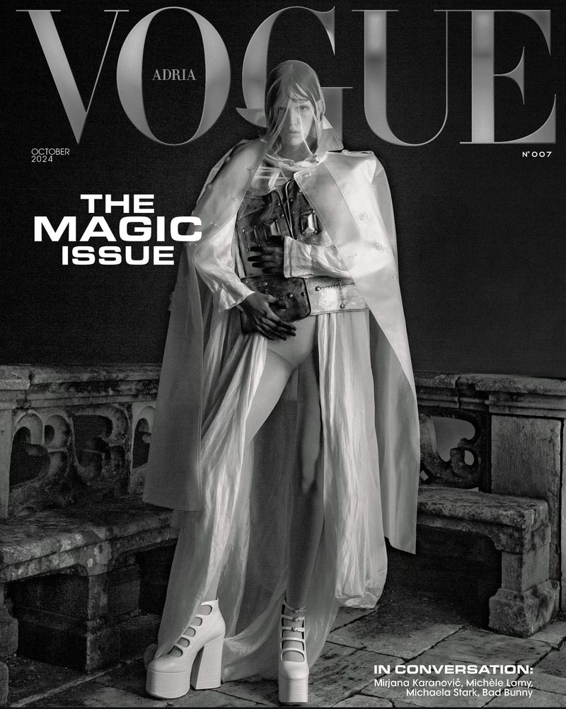 VOGUE ADRIA Magazine October 2024 ANICA CUCA Michele Lamy NEW Sealed