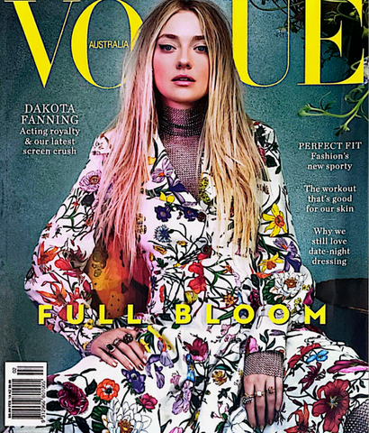 VOGUE Magazine Australia February 2018 DAKOTA FANNING Bella Hadid HANA JIRICKOVA