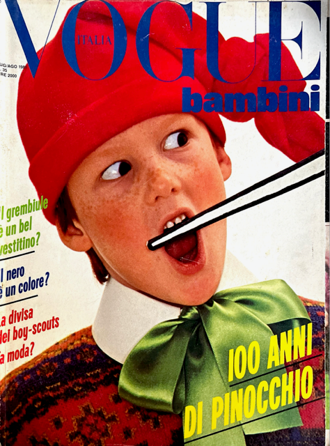 VOGUE Italia BAMBINI Kids Children Enfant Fashion RARE Magazine July 1981 #35 - magazinecult