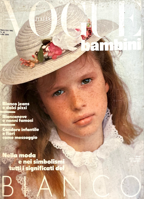 VOGUE Italia BAMBINI Kids Children Enfant Fashion RARE Magazine May 1982 #40 - magazinecult