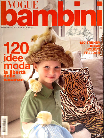 VOGUE BAMBINI Magazine Italia May 2010 Kids Children Enfant Swimsuit Fashion