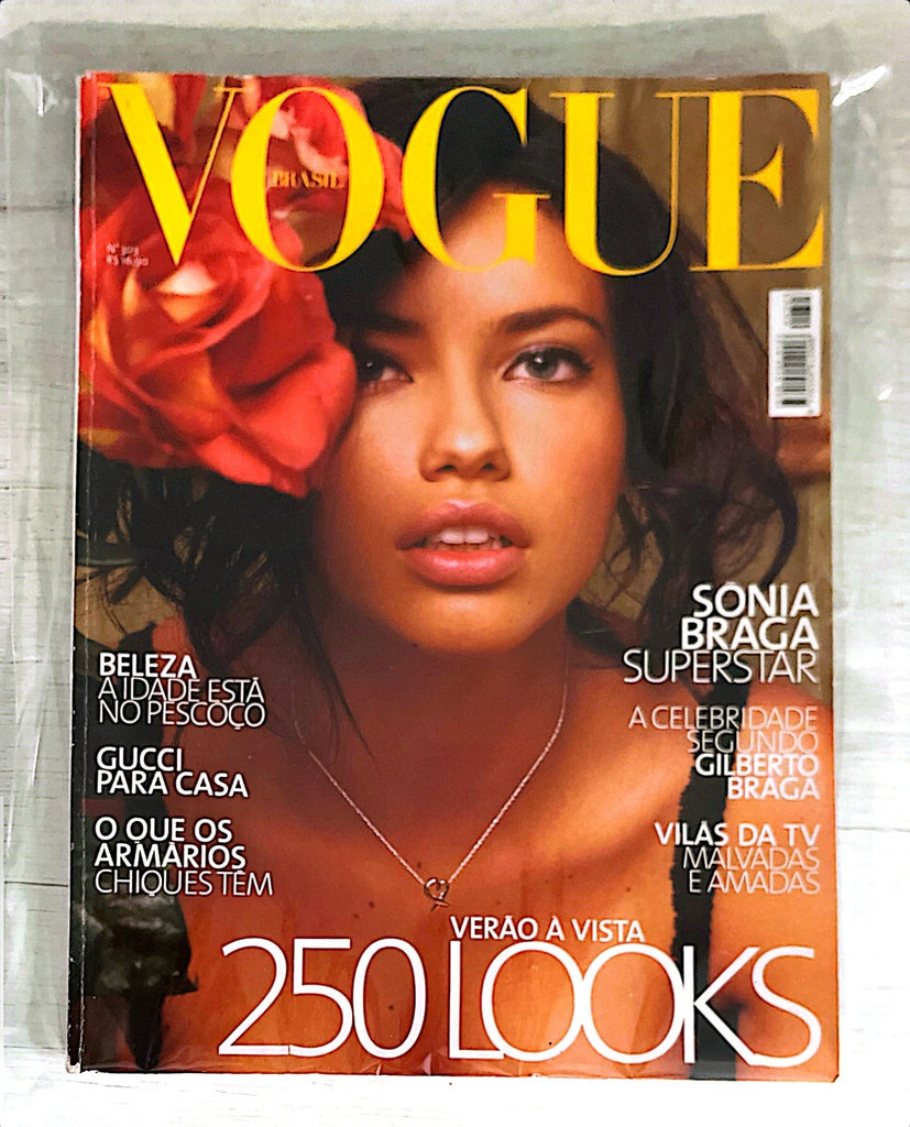 VOGUE Brazil Magazine September 2003 ADRIANA LIMA Raquel Zimmermann