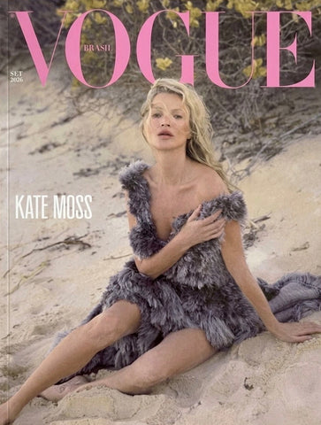 Kate Moss VOGUE Magazine Brazil September 2026 BRAND NEW cover #2 PRE ORDER