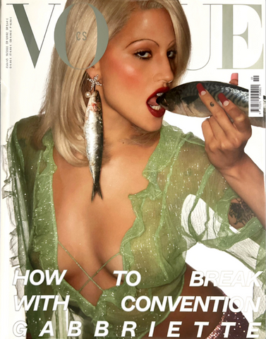 GABBRIETTE Gwen Stefani VOGUE Magazine CZECH CS October 2022 Brand New