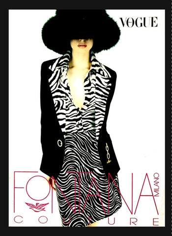 Vogue Magazine Italia 1996 ALDO FALLAI Fontana Couture Milano Supplement