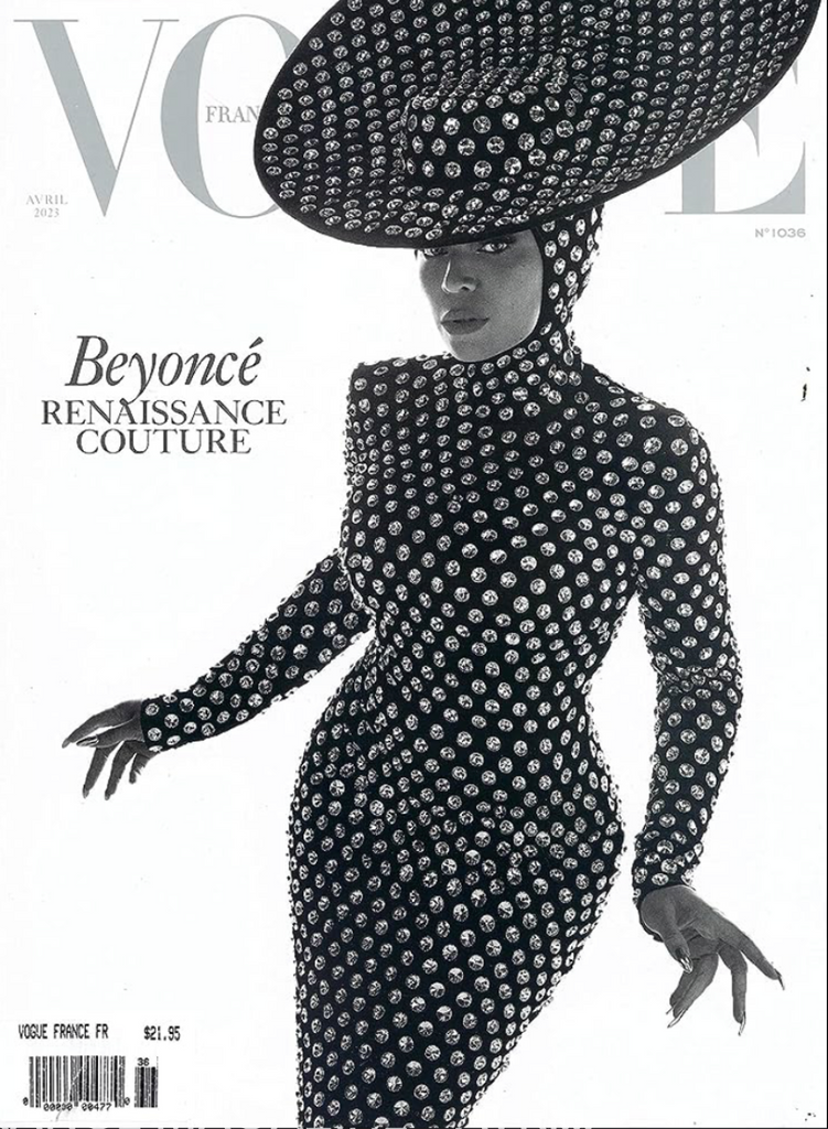 VOGUE Magazine France April 2023 BEYONCE Lara Stone IRINA SHAYK Emily Ratajkowski