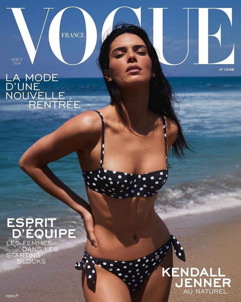 VOGUE Magazine France August 2024 KENDALL JENNER Brand New