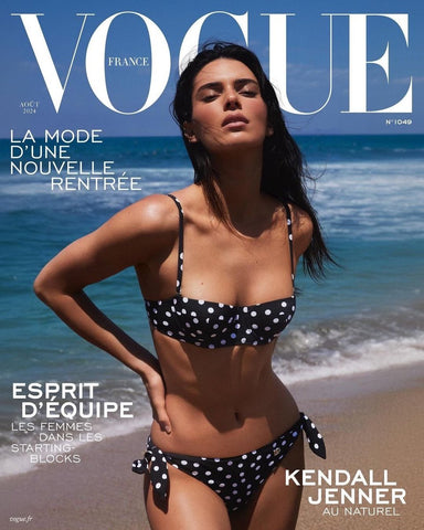 VOGUE Magazine France August 2024 KENDALL JENNER Brand New
