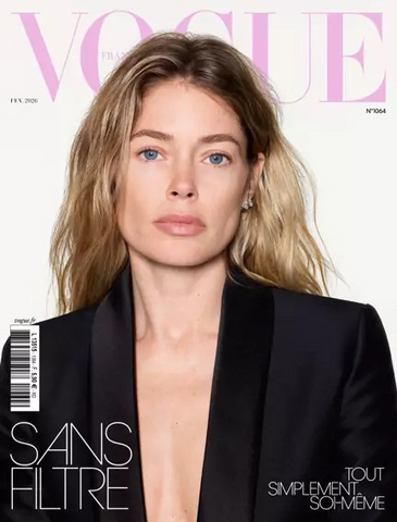 DOUTZEN KROES Vogue Magazine France February 2026 Brand New - magazinecult