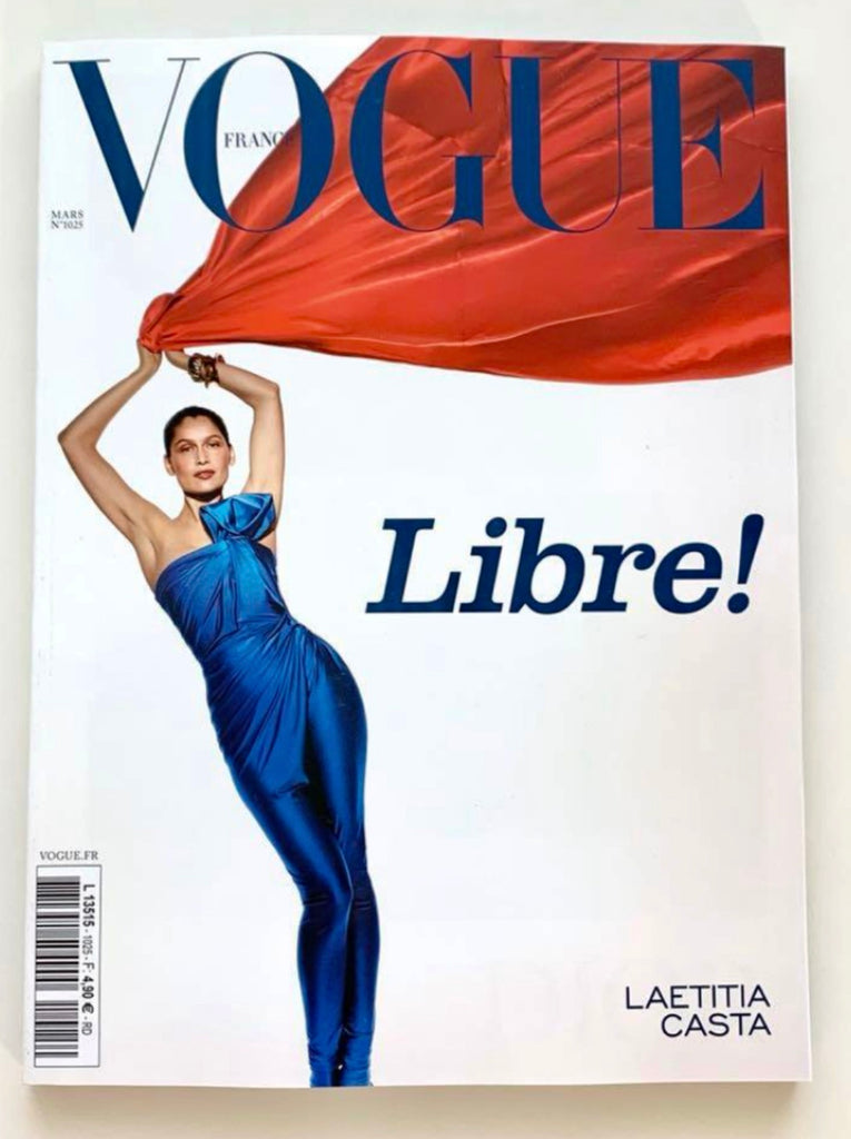 VOGUE Magazine France March 2022 LAETITIA CASTA Vittoria Ceretti FRAN SUMMERS Isabel Monsees